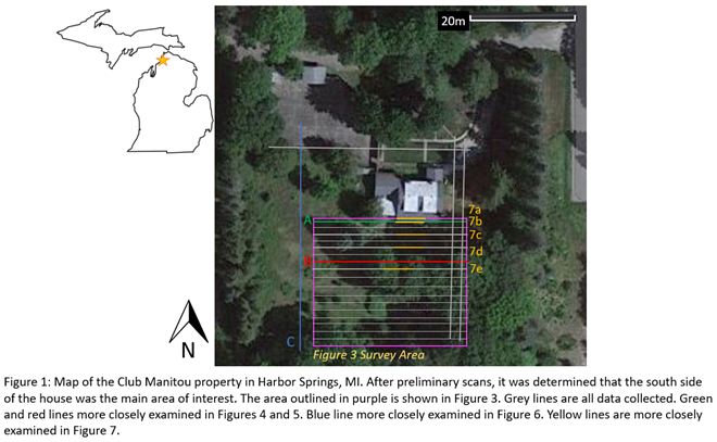 A bird's eye view of a house

Description automatically generated